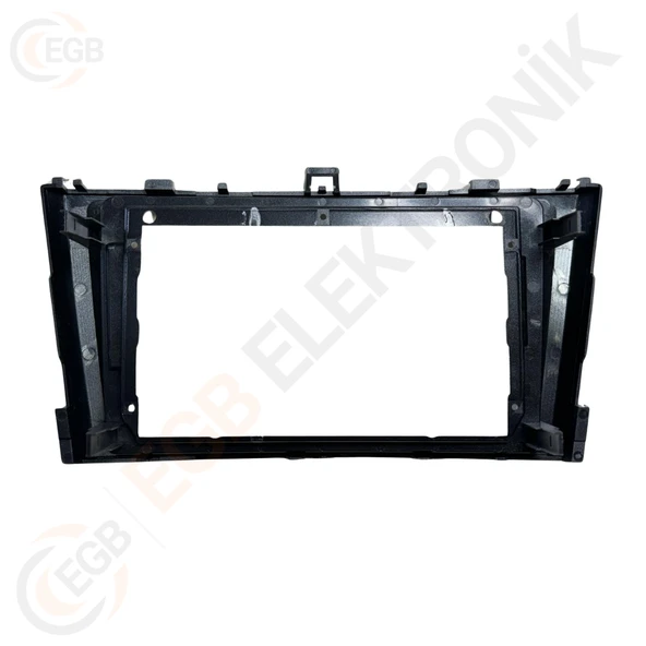 OTO TABLET ÇERÇEVE TOYOTA AVENSİS 2009-2015 9' GÜMÜŞ TAC-304 - 2