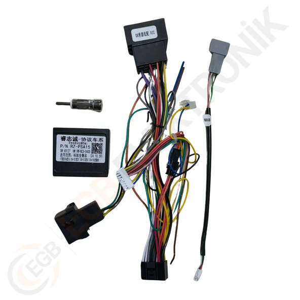 OTO TABLET ÇERÇEVE CITROEN C4 2004-2009 9" GÜMÜŞ TAC-022 - Resim 3