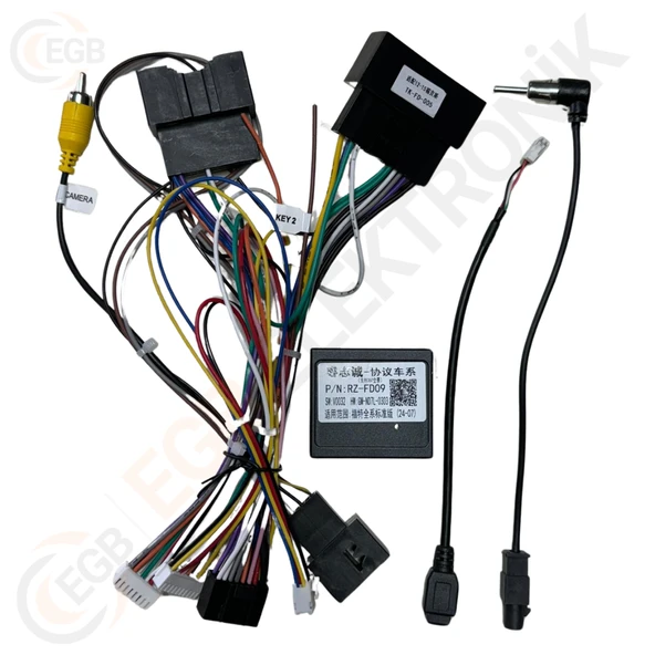 OTO TABLET ÇERÇEVE FORD TOURNEO 2017+ 9" SİYAH TAC-042 - Resim 4