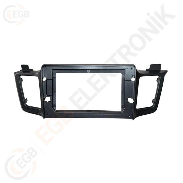 OTO TABLET ÇERÇEVE TOYOTA RAV4 2013+ 10,1" KOYU GÜMÜŞ TAC-190