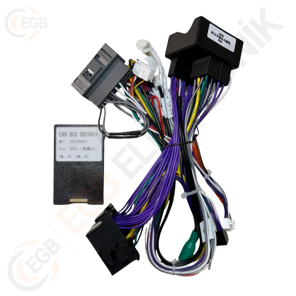 OTO TABLET ÇERÇEVE OPEL CORSA 2011 9' SİYAH TAC-277F - Resim 3