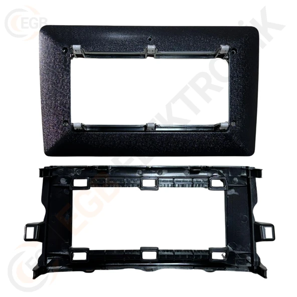 OTO TABLET ÇERÇEVE TOYOTA AURIS 2006-2011 10.1" SİYAH TAC-226 - 2