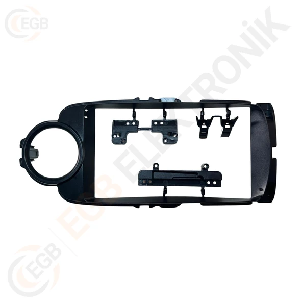 OTO TABLET ÇERÇEVE TOYOTA YARIS 2012-2018 9" SİYAH TAC-186