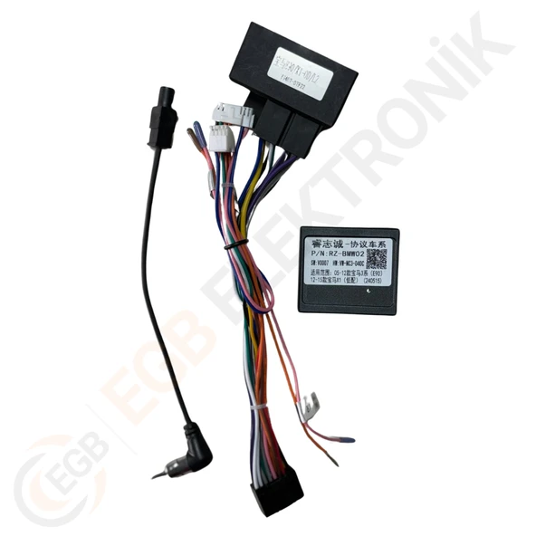 OTO TABLET ÇERÇEVE BMW 1 SERIES M/C E81-E82- E87-E88 2004-2012 9" SİYAH TAC-005 - 3