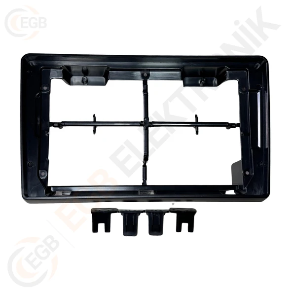 OTO TABLET ÇERÇEVE FIAT DUCATO 2006-2016 9' SİYAH TAC-316 - Resim 2
