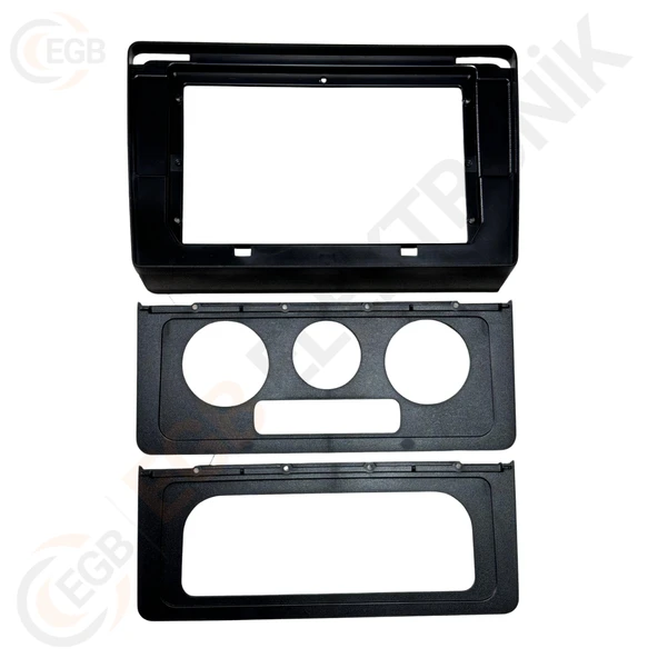 OTO TABLET ÇERÇEVE VW CADDY 2005-2010 10.1' SİYAH TAC-334