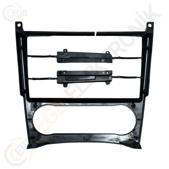 OTO TABLET ÇERÇEVE BENZ W203/GLK CLASS 2005-2009 9' SİYAH TAC-313 - Resim 2