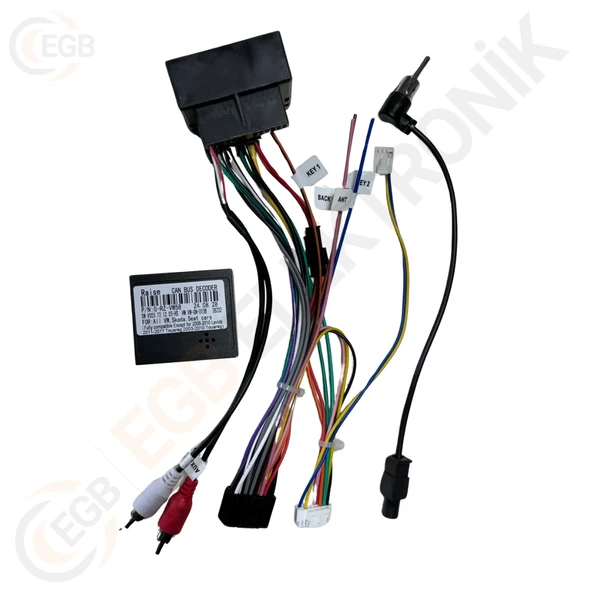 OTO TABLET ÇERÇEVE GOLF 6 2008-2012 9' SİYAH TAC-326 - 3