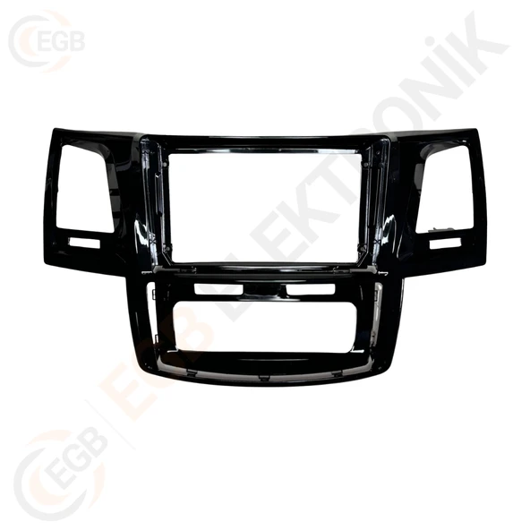 OTO TABLET ÇERÇEVE TOYOTA HILUX A/C 2008-2014 9" SİYAH TAC-184 ürün görseli