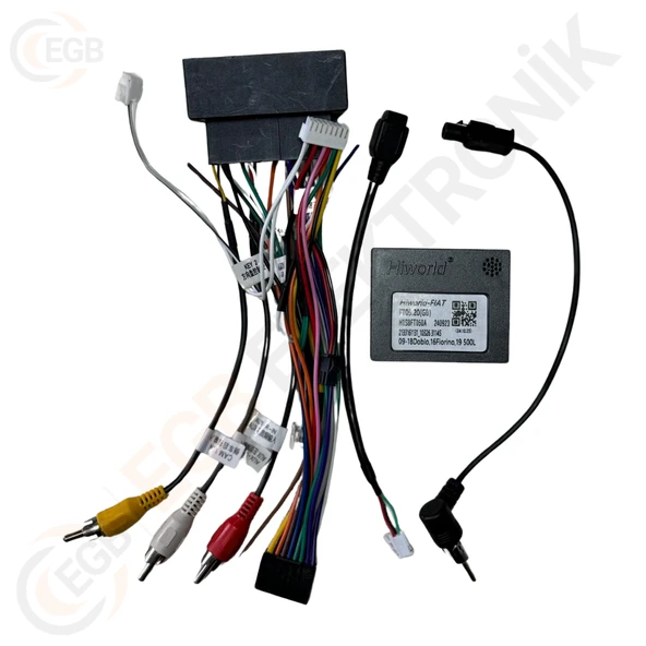 OTO TABLET ÇERÇEVE FIAT DUCATO 2011+ 9' SİYAH TAC-317 - Resim 3