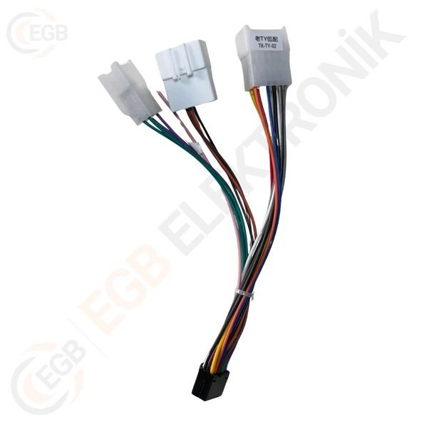 OTO TABLET ÇERÇEVE TOYOTA AVENSİS 2002-2008 9' SİYAH TAC-305 - 3