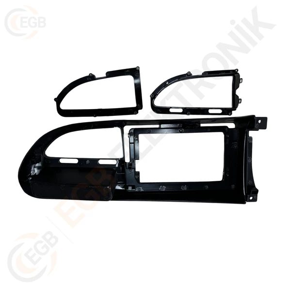 OTO TABLET ÇERÇEVE FORD TRANSİT 1999-2002 9' SİYAH TAC-319 - Resim 2