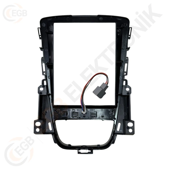 OTO TABLET ÇERÇEVE OPEL ASTRA J (DÖRTLÜ DÜĞMESİ DAHİL) 2010-2014 9.7' SİYAH TAC-341 - 2