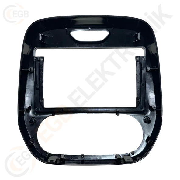 OTO TABLET ÇERÇEVE RENAULT CAPTUR MA/C 2015+ 9" PIANO BLACK TAC-169 - Resim 2