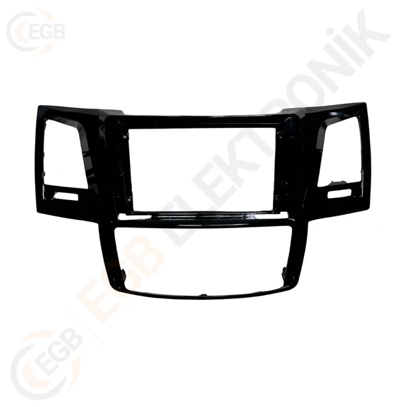 OTO TABLET ÇERÇEVE TOYOTA HILUX M/C 2008-2014 9" PIANO BLACK TAC-183