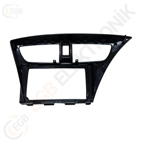 OTO TABLET ÇERÇEVE HONDA CIVIC 2012-2017 9" SİYAH TAC-229 - Resim 2