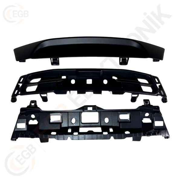 OTO TABLET ÇERÇEVE FORD FOCUS 4 2012-2017 9" SİYAH TAC-252 - Resim 3