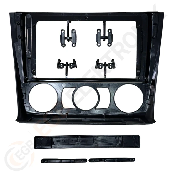 OTO TABLET ÇERÇEVE BMW 1 SERIES M/C E81-E82- E87-E88 2004-2012 9" SİYAH TAC-005 - 2