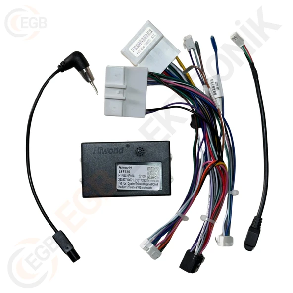 OTO TABLET ÇERÇEVE FORD ECOSPORT 2017+ 10,1" SİYAH TAC-048 - Resim 5