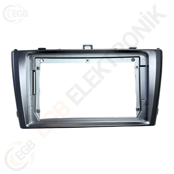 OTO TABLET ÇERÇEVE TOYOTA AVENSİS 2009-2015 9' GÜMÜŞ TAC-304