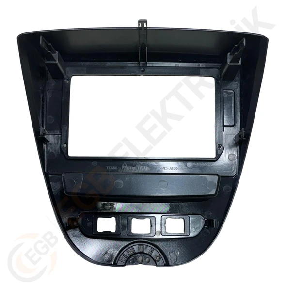 OTO TABLET ÇERÇEVE CITROEN C1 2005-2014 10,1" SİYAH TAC-023 - 2