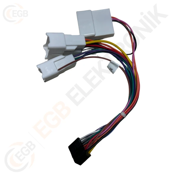 OTO TABLET ÇERÇEVE TOYOTA LAND CRUISER / PRADO 2004-2008 9" SİYAH TAC-189 - Resim 3