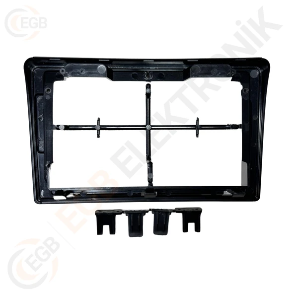 OTO TABLET ÇERÇEVE FIAT DUCATO 2006-2016 9' SİYAH TAC-316
