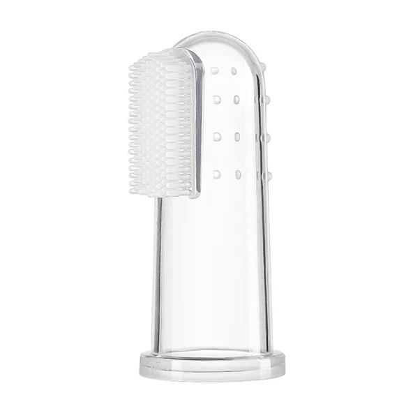 Markapet Kedi ve Köpek Parmak Diş Fırçası 5.5 cm Mavi - 5