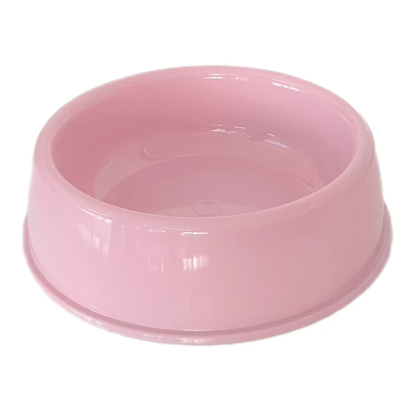 Markapet Kedi Köpek Plastik Mama Ve Su Kabı 20 cm - 200 ml Pembe - 5