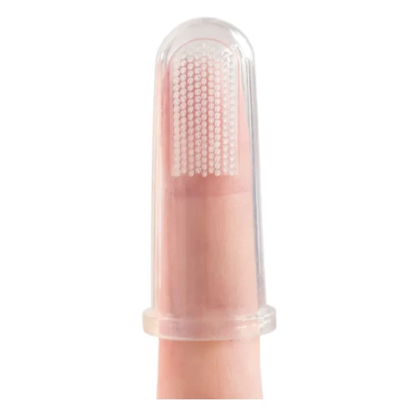Markapet Kedi ve Köpek Parmak Diş Fırçası 5.5 cm Pembe - 9