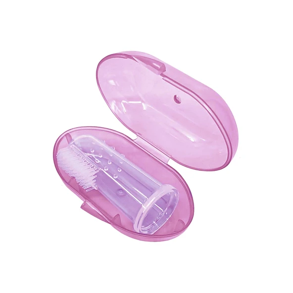 Markapet Kedi ve Köpek Parmak Diş Fırçası 5.5 cm Pembe - 7