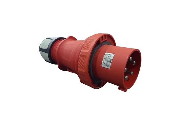 Famatel CEE Norm 5x125A Seyyar Düz Fiş IP67 400V