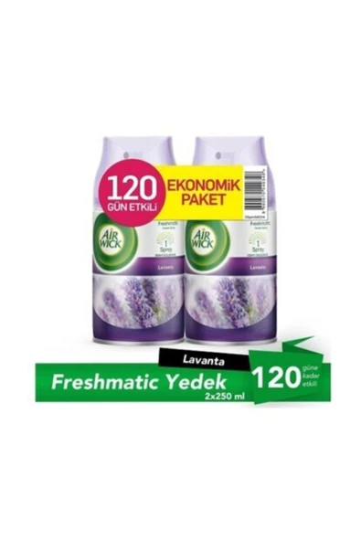 Aır Wıck Oda Parfümü Lavanta 250 Ml (2 Adet)