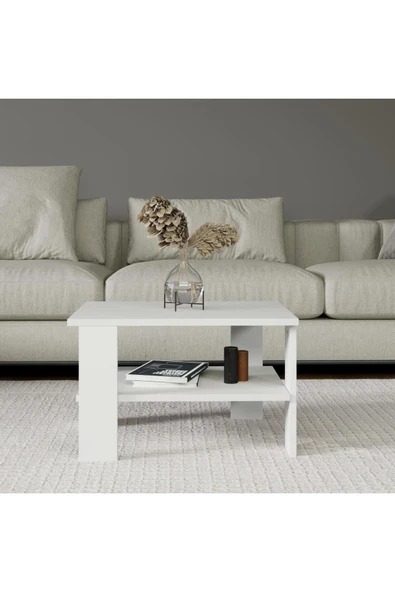 İNARCH DİZAYN Duama Orta Sehpa Beyaz, Oturma Odası, Ev-Ofis ürün görseli 1