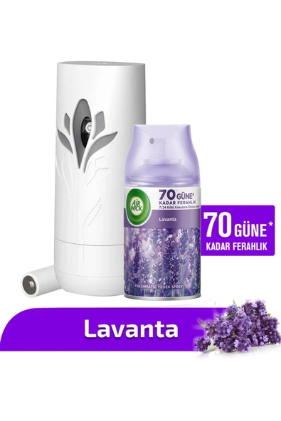 Marka: Airwick Oda Kokusu Freshmatic Makine + Yedek 250 Ml Lavanta Kategori: Oda Kokusu - 2