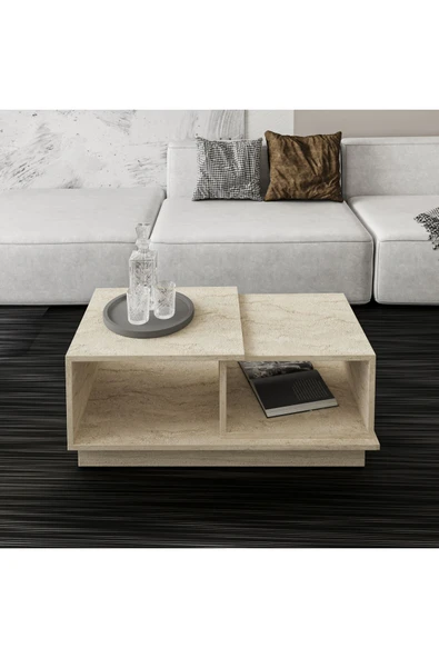 İNARCH DİZAYN Concept Orta Sehpa Traverten ürün görseli 1