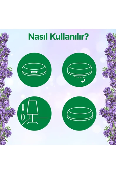 Air Wick Jel Stick Up Küçük Alanlara Özel Oda Kokusu Lavanta 30 Gün Etkili X3 - 5