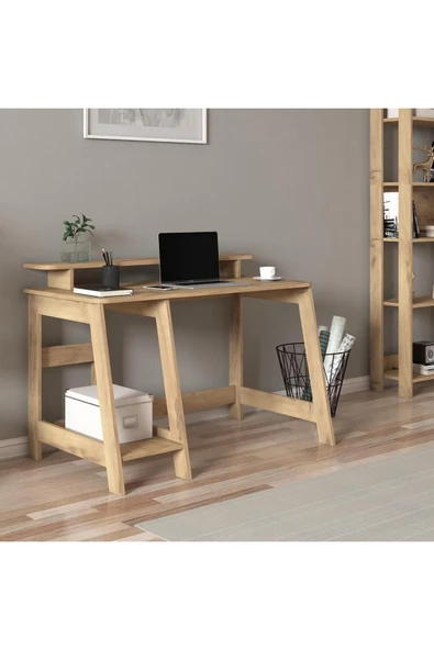 İNARCH DİZAYN Country Çalışma Masası, Bilgisayar Masası Kilim, Ev-ofis - 2