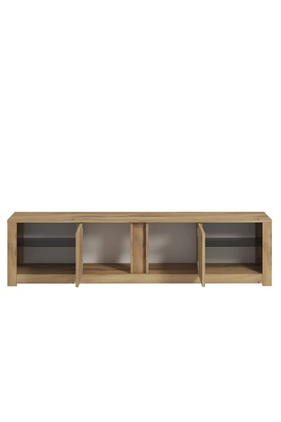 İNARCH DİZAYN Aydos Işıklı, Cam Raflı Tv Ünitesi Kilim, Kapaklı Tv Sehpası, Ev-Ofis - 4