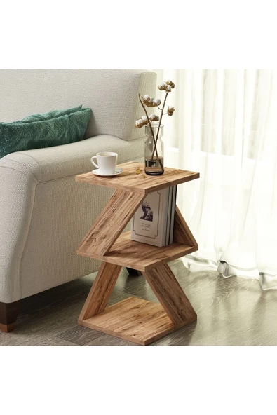 İNARCH DİZAYN Albeni Yan Sehpa Atlantik Çam ürün görseli