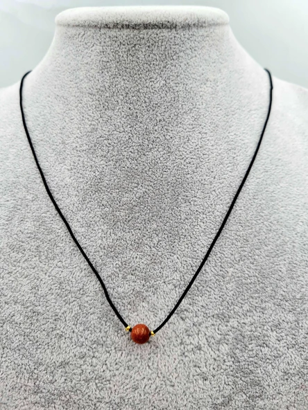 GÜMÜŞTEL EL SANATLARI Sertifikalı Balık Burcu Yıldız Taşı Doğal Taş Kolye - Resim 3