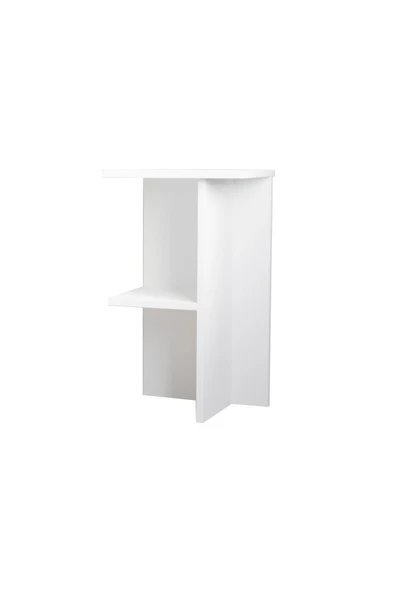 İNARCH DİZAYN Leray Komodin, Çok Amaçlı Sehpa, Yan Sehpa Beyaz, Ev-Ofis - Resim 4