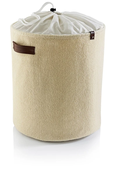 Havlu Kumaş Katlanır Kirli Çamaşır Dolap Içi Oyuncak Düzenleyici Saklama Sepeti 37x40 - 6