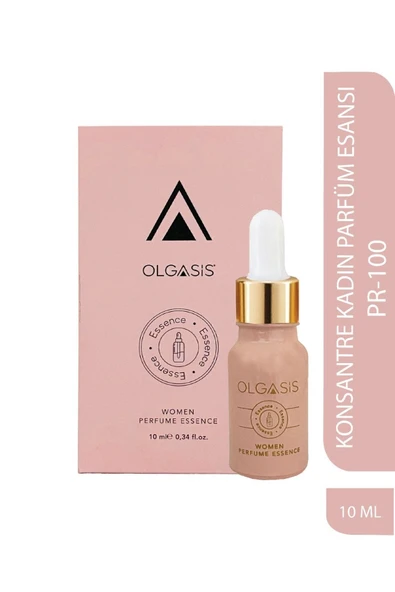 PR-100 Saf Konsantre Parfüm Esansı Alkolsüz EDP 10 Ml  Portakal Çiçeği ve Yaseminle Zarafet İmzası