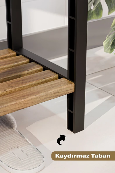 Çavdar Group Fifty Banyo Düzenleyici Lüks 40 Cm Mutfak Rafı Banyo Dolabı Çok Amaçlı Dolap 4 Katlı Düzenleyici - 4