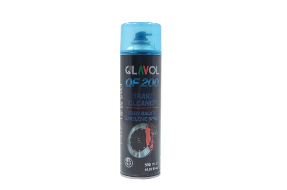 Glavol QF200 Fren Balata Temizleyici Sprey 500ml