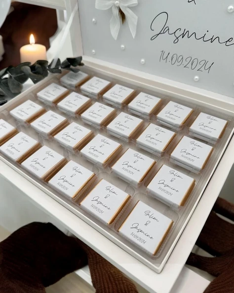 Zephyr Kız İsteme Söz Nişan Çikolatası - 3