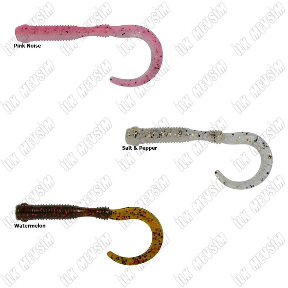 Spro Free Style Urban Curl 6,5cm Silikon Yem - Resim 3