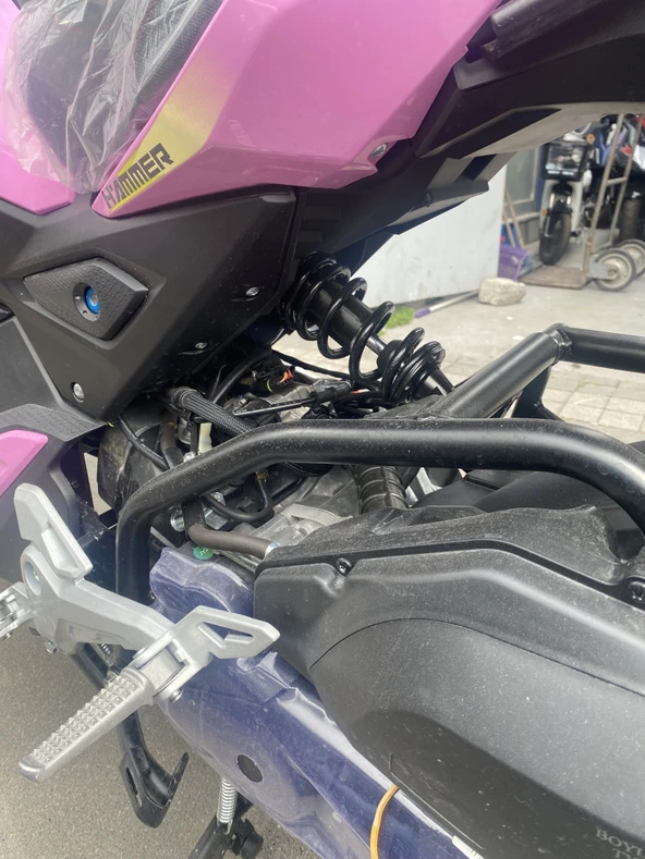 Yuki Hammer 50 (125cc) Scooter Model Yılı 2025 0 KM Renk Pembe Yetkili Satıcı - 10