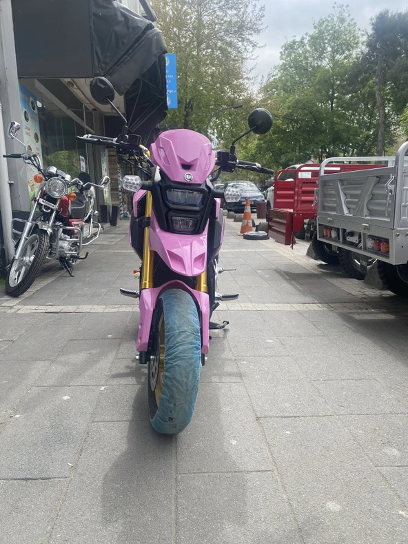 Yuki Hammer 50 (125cc) Scooter Model Yılı 2025 0 KM Renk Pembe Yetkili Satıcı - 3